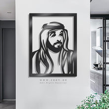 Load image into Gallery viewer, Sheikh Khalifa bin Zayed Al Nahyan الشيخ خليفة بن زايد آل نهيان - Basic ( Wood & Acrylic )
