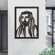 Load image into Gallery viewer, Sheikh Sultan bin Muhammad Al-Qasimi الشيخ سلطان بن محمد القاسمي - Basic ( Wood & Acrylic )