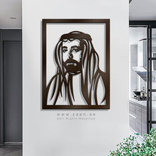 Load image into Gallery viewer, Sheikh Sultan bin Muhammad Al-Qasimi الشيخ سلطان بن محمد القاسمي - Basic ( Wood & Acrylic )
