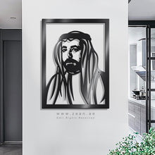 Load image into Gallery viewer, Sheikh Sultan bin Muhammad Al-Qasimi الشيخ سلطان بن محمد القاسمي - Basic ( Wood & Acrylic )