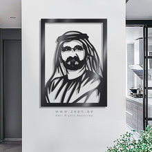 Load image into Gallery viewer, Sheikh Mohammed bin Rashid الشيخ محمد بن راشد - Basic ( Wood & Acrylic )