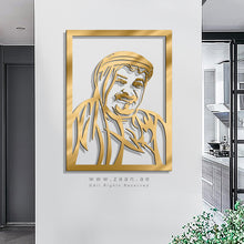 Load image into Gallery viewer, Sheikh Humaid bin Rashid Al Nuaimi الشيخ حميد بن راشد النعيمي - Basic ( Wood & Acrylic )