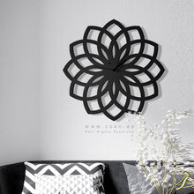Load image into Gallery viewer, Flower Wall Clock ساعة حائط