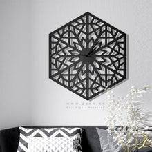 Load image into Gallery viewer, Hexa Wall Clock ساعة حائط