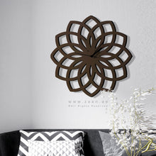 Load image into Gallery viewer, Flower Wall Clock ساعة حائط