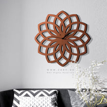 Load image into Gallery viewer, Flower Wall Clock ساعة حائط