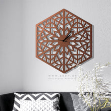 Load image into Gallery viewer, Hexa Wall Clock ساعة حائط