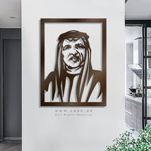 Load image into Gallery viewer, Sheikh Saud bin Saqr Al Qasimi الشيخ سعود بن صقر القاسمي - Basic ( Wood & Acrylic )