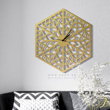 Load image into Gallery viewer, Hexa Wall Clock ساعة حائط