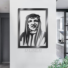 Load image into Gallery viewer, Sheikh Saud bin Saqr Al Qasimi الشيخ سعود بن صقر القاسمي - Basic ( Wood & Acrylic )