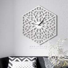 Load image into Gallery viewer, Hexa Wall Clock ساعة حائط