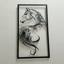 Load image into Gallery viewer, Horse Wall Art لوحة الخيل - Premium ( Metal ) ( HZN015 )