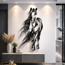 Load image into Gallery viewer, Horse Wall Art لوحة الخيل - Premium ( Metal ) ( HZN011 )
