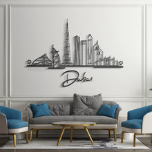 Load image into Gallery viewer, Dubai Panoramic Skyline Wall Art
