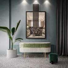 Load image into Gallery viewer, Basmalah Wall Mirror مرآة حائط ( MRZN35 )
