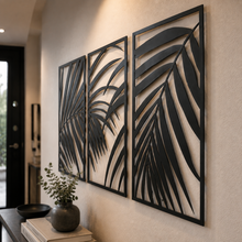 Load image into Gallery viewer, Palm Wall Art - Basic / Premium ( 3pc Set ) ( TRZN07 )
