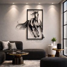Load image into Gallery viewer, Horse Wall Art لوحة الخيل - Premium ( Metal ) ( HZN21 )

