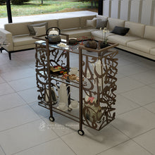 Load image into Gallery viewer, Guest Room Service Trolly "Coffee Trolly" عربة ضيافة ترولي
