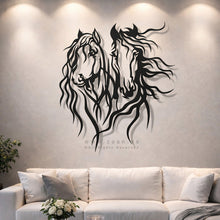 Load image into Gallery viewer, Horse Wall Art لوحة الخيل - Premium ( Metal )  ( HZN030 )
