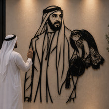 Load image into Gallery viewer, Sheikh Zayed bin Sultan Al Nahyan الشيخ زايد بن سلطان آل نهيان - Premium ( Metal ) 2026
