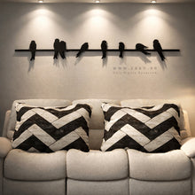 Load image into Gallery viewer, Birds Line Wall Art - Premium
