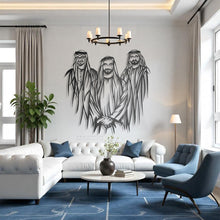 Load image into Gallery viewer, Sheikh Zayed, Sheikh Mohammed &amp; Sheikh Mohammed الشيخ زايد &amp; الشيخ محمد &amp; الشيخ محمد - Premium ( Metal ) ( New )
