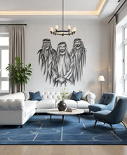 Load image into Gallery viewer, Sheikh Zayed, Sheikh Mohammed &amp; Sheikh Mohammed الشيخ زايد &amp; الشيخ محمد &amp; الشيخ محمد - Premium ( Metal ) ( New )
