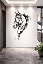 Load image into Gallery viewer, Horse Wall Art لوحة الخيل - Premium ( Metal ) ( HZN38 )
