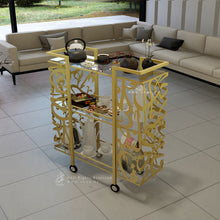 Load image into Gallery viewer, Guest Room Service Trolly "Coffee Trolly" عربة ضيافة ترولي
