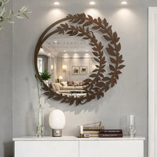 Load image into Gallery viewer, Rounded Wall Mirror مرآة حائط ( MRZN14 )
