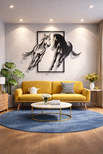 Load image into Gallery viewer, Horses Wall Art لوحة الخيول - ( HZN09 )
