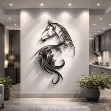 Load image into Gallery viewer, Horse Wall Art لوحة الخيل - ( HZN016 )
