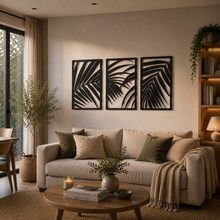 Load image into Gallery viewer, Palm Wall Art - Basic / Premium ( 3pc Set ) ( TRZN07 )
