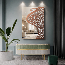 Load image into Gallery viewer, Arabic Calligraphy Wall Mirror مرآة حائط ( MRZN34 )
