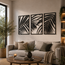 Load image into Gallery viewer, Palm Wall Art - Basic / Premium ( 3pc Set ) ( TRZN07 )
