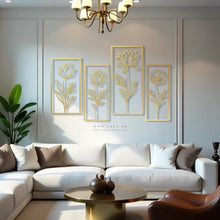 Load image into Gallery viewer, Flower Metal Wall Art - Premium ( FWZN04 )
