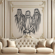 Load image into Gallery viewer, Sheikh Zayed, Sheikh Mohammed &amp; Sheikh Mohammed الشيخ زايد &amp; الشيخ محمد &amp; الشيخ محمد - Premium ( Metal ) ( New )
