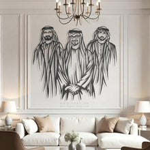 Load image into Gallery viewer, Sheikh Mohammed Bin Zayed, Sheikh Mohammed Bin Rashid &amp; Sheikh Hamdan  الشيخ محمد &amp; الشيخ حمدان &amp; الشيخ محمد- Premium ( 2024 )
