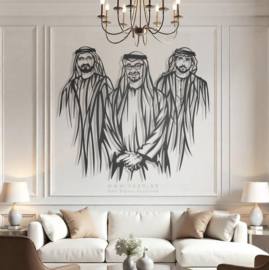 Sheikh Mohammed Bin Zayed, Sheikh Mohammed Bin Rashid & Sheikh Hamdan  الشيخ محمد & الشيخ حمدان & الشيخ محمد- Premium ( 2024 )