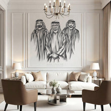 Load image into Gallery viewer, Sheikh Mohammed Bin Zayed, Sheikh Mohammed Bin Rashid &amp; Sheikh Hamdan  الشيخ محمد &amp; الشيخ حمدان &amp; الشيخ محمد- Premium ( 2024 )
