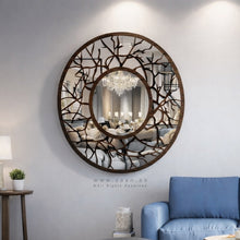 Load image into Gallery viewer, Oval Wall Mirror مرآة حائط ( MRZN23 )
