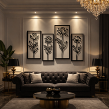 Load image into Gallery viewer, Flower Metal Wall Art - Premium ( FWZN04 )
