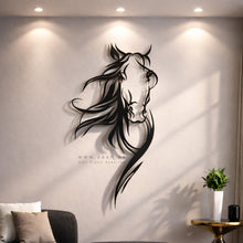 Load image into Gallery viewer, Horse Wall Art لوحة الخيل - Premium ( Metal ) ( HZN07 )
