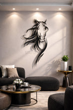 Load image into Gallery viewer, Horse Wall Art لوحة الخيل - Premium ( Metal ) ( HZN07 )
