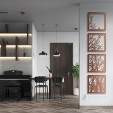 Load image into Gallery viewer, Vertical Tree Wall Art - Premium ( 3pc Set )
