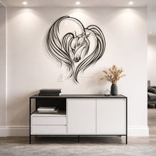 Load image into Gallery viewer, Horse Wall Art لوحة الخيل - Premium ( Metal ) ( HZN036 )
