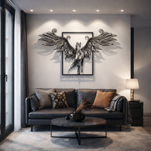 Load image into Gallery viewer, Horse Wall Art لوحة الخيل - Premium ( Metal ) ( HZN29 )
