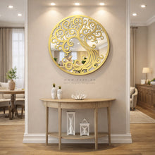 Load image into Gallery viewer, Rounded Wall Mirror مرآة حائط ( MRZN11 )
