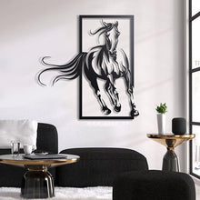 Load image into Gallery viewer, Horse Wall Art لوحة الخيل - Premium ( Metal ) ( HZN21 )
