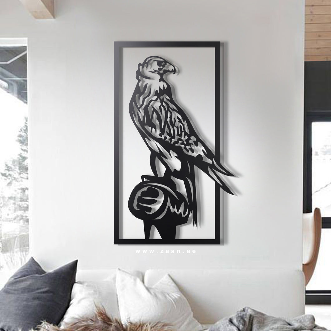 Arabic Falcon Wall Art الصقر العربي - Basic / Premium